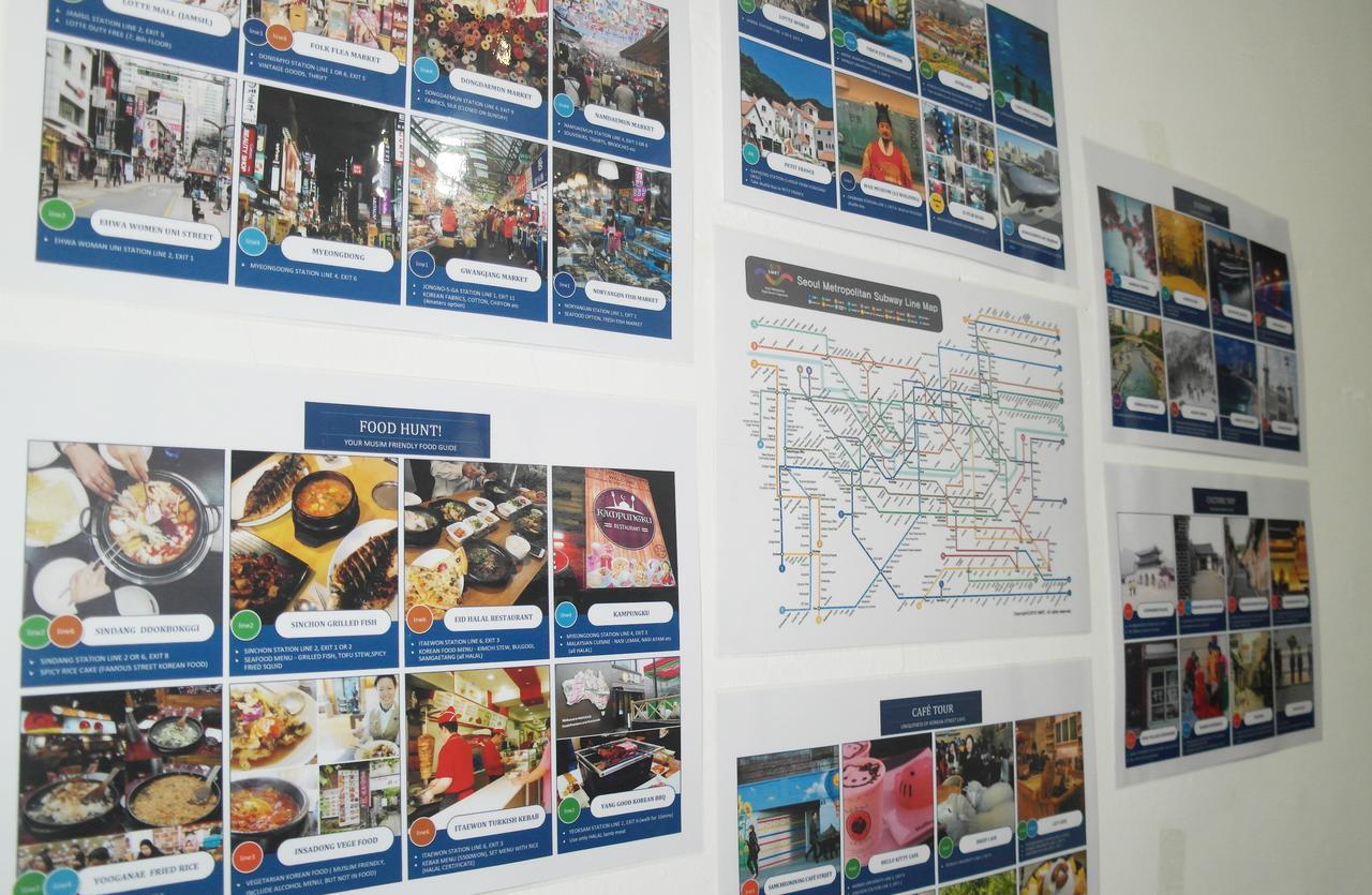 Fnstay Muslim Friendly Guesthouse Seul Dış mekan fotoğraf